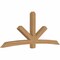 Ekena Millwork Alberta Timber Gable Bracket, Western Red Cedar, 108"W x 45"H x 5 1/2"D x 5 1/2"F, 10/12 Pitch GBW108X45X0606ALB00SWR - alternate 3